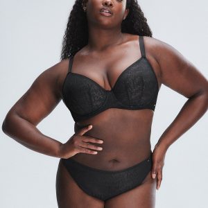 SIGNATURE SCRIPT UNLINED BRA