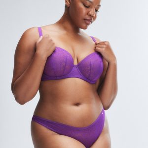 SIGNATURE SCRIPT UNLINED BRA