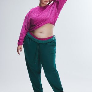 SIGNATURE SCRIPT VELOUR SWEATSHIRT