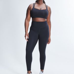 SKY-HI LOGO PATCH SUPER HIGH-WAIST POCKET LEGGING