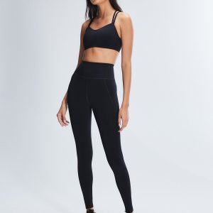 SKY-HI LOGO PATCH SUPER HIGH-WAIST POCKET LEGGING