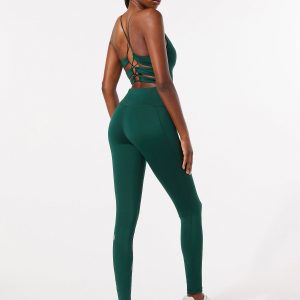 SKY-HI LOGO PATCH SUPER HIGH-WAIST POCKET LEGGING