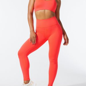 SKY-HI LOGO PATCH SUPER HIGH-WAIST POCKET LEGGING