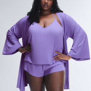 SLEEK STITCH MODAL SLEEP SHORT ROBE