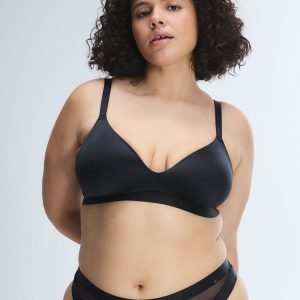 SLIPPER SATIN BRALETTE