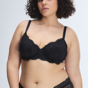 SOFT N' SAVAGE LACE UNLINED DEMI BRA
