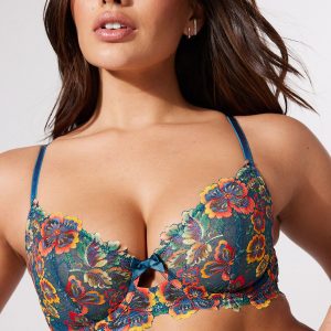SUNCHASER LACE UNLINED PLUNGE BRA