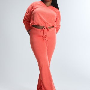 TERRY EASE FLARE PANT
