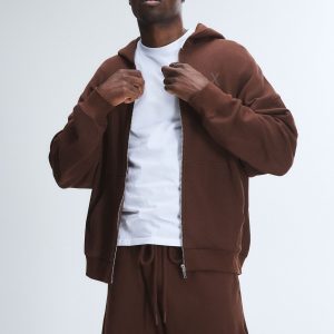 TERRY ZIP-UP HOODIE