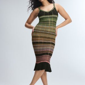 TOTAL CATCH COLUMN DRESS