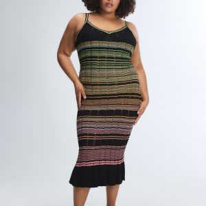 TOTAL CATCH COLUMN DRESS
