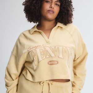 WEEKENDER TERRY LONG-SLEEVE POLO