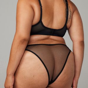 X-RATED LACE BRAZILIAN PANTY