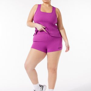 ESSENTIAL HEAVY RIB BOOTY SHORT
