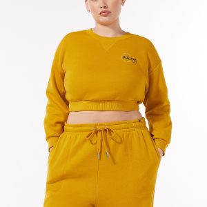 ESSENTIAL SCOPE LOGO CROPPED SWEATSHIRT